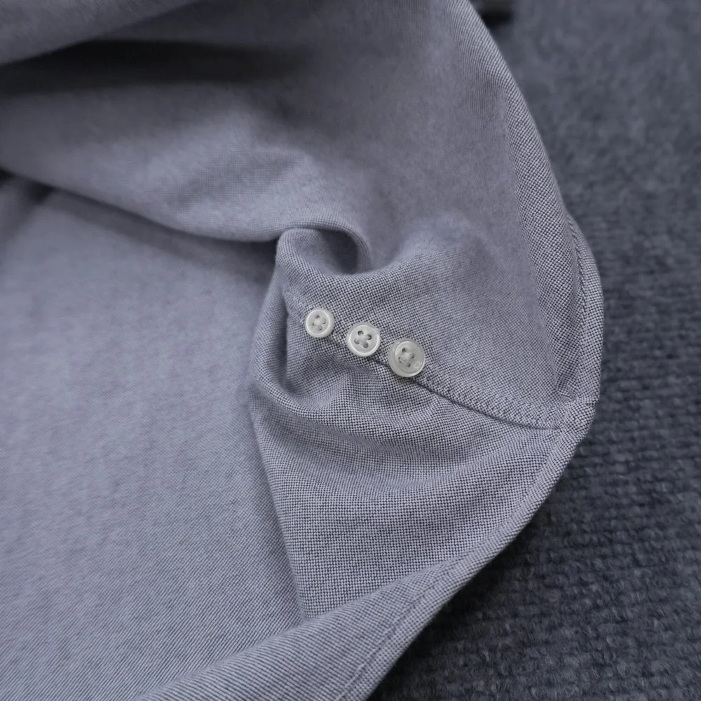 Polo Ralph Lauren Oxford Shirt Mens XL Grey Long Sleeve Button Down Pony Logo